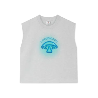 Airbrush Mushroom ärmlös T-shirt