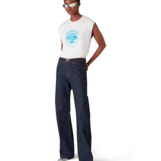 Airbrush Mushroom ärmlös T-shirt