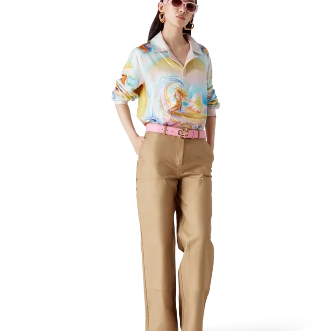 Arbetsbyxor i bomull