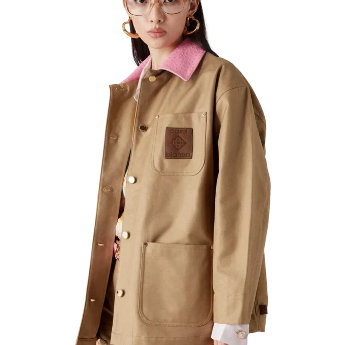 Arbetsjacka i bomull