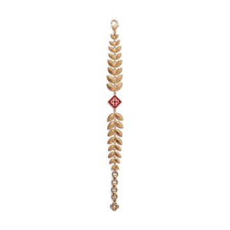 Armband med guldblad