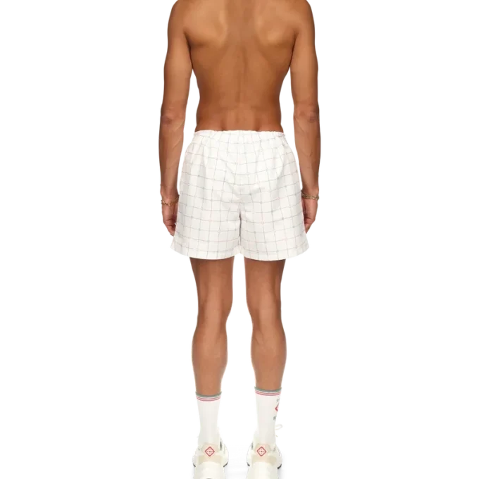 Badbyxor med tennismönster