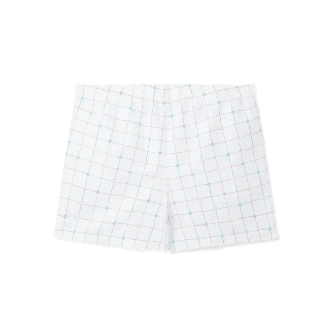 Badbyxor med tennismönster