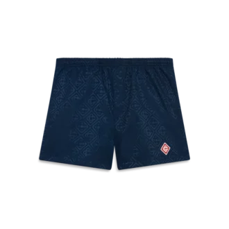 Badshorts i Monogram-jacquard