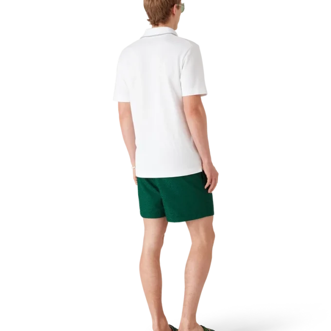 Badshorts i Monogram-jacquard