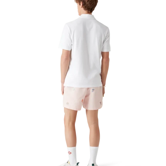 Badshorts med broderat motiv Badshorts med broderat motiv