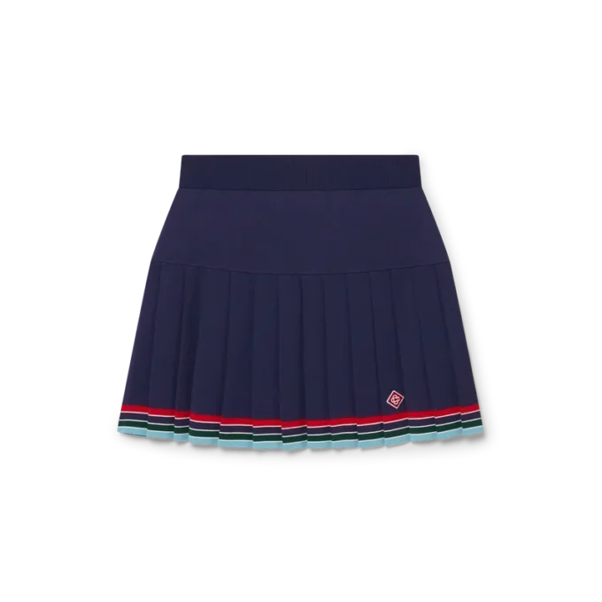 Baseballplisserad kjol