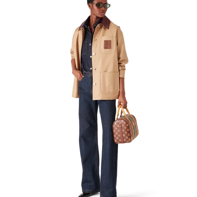 Beige arbetsjacka Beige arbetsjacka