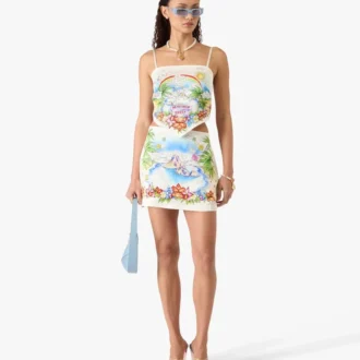 Better Days minikjol i silkesatin