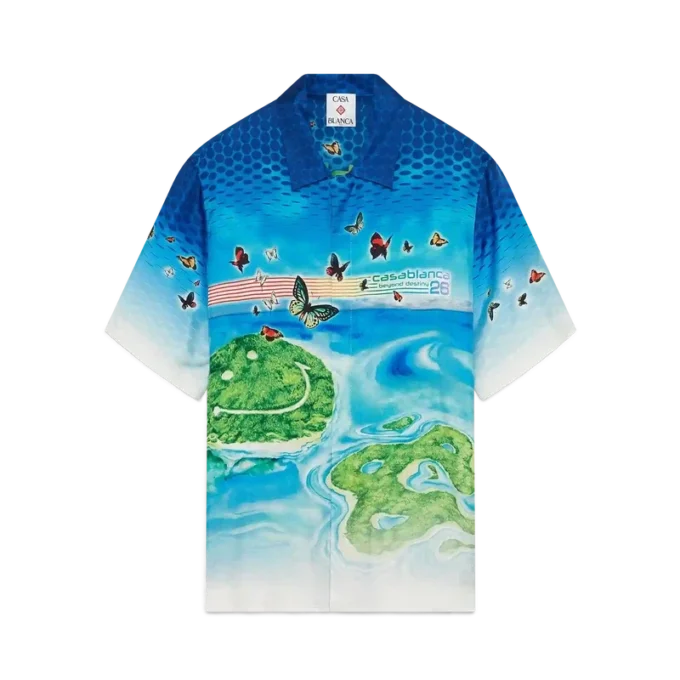 Beyond Destiny kortärmad silkeskjorta