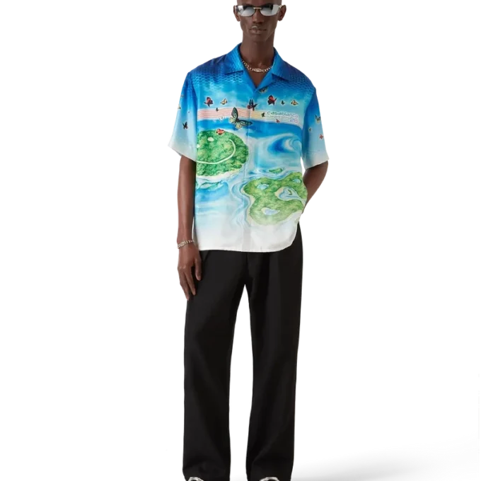 Beyond Destiny kortärmad silkeskjorta