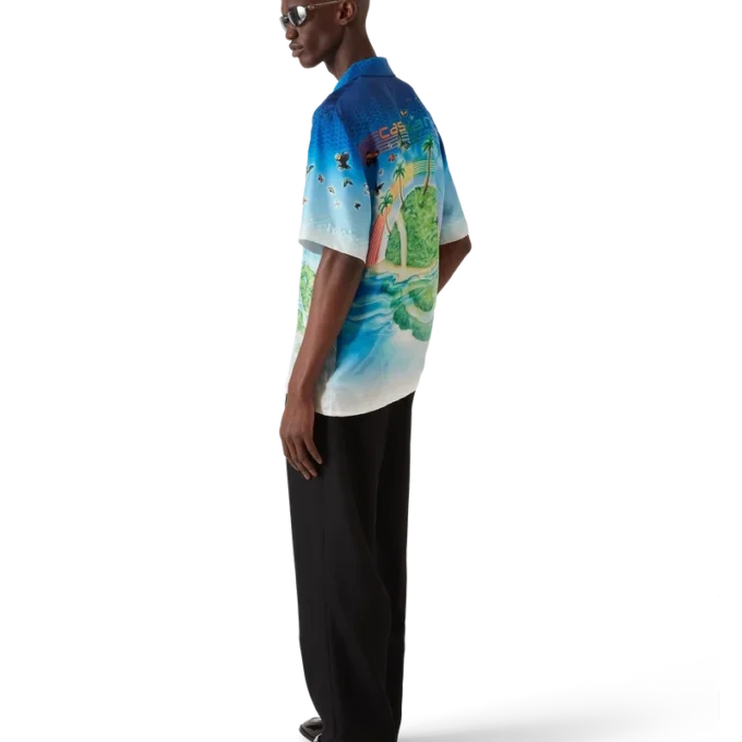 Beyond Destiny kortärmad silkeskjorta