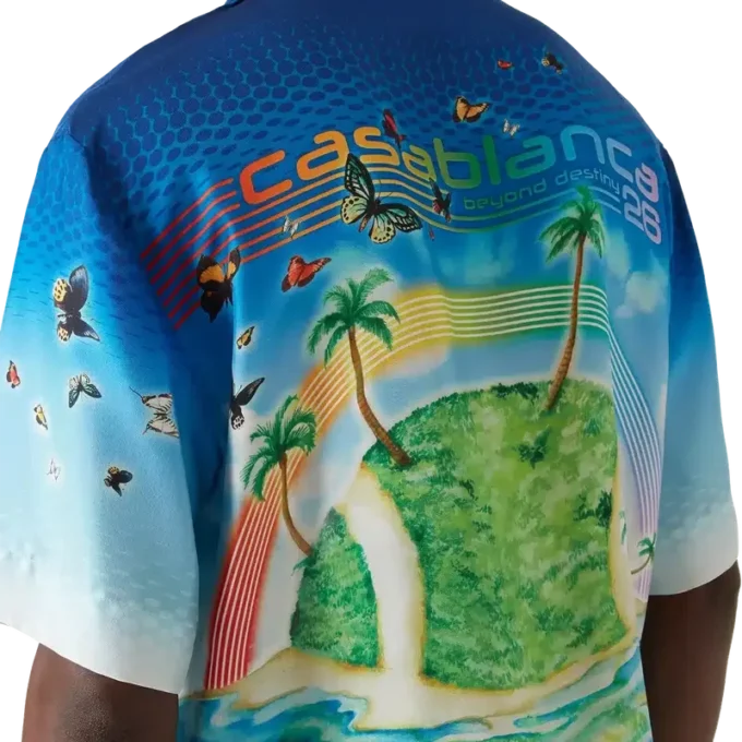 Beyond Destiny kortärmad silkeskjorta