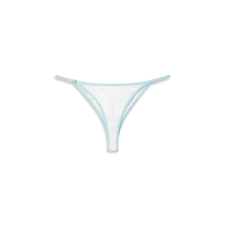 Bikinibottnar med jacquardmonogram