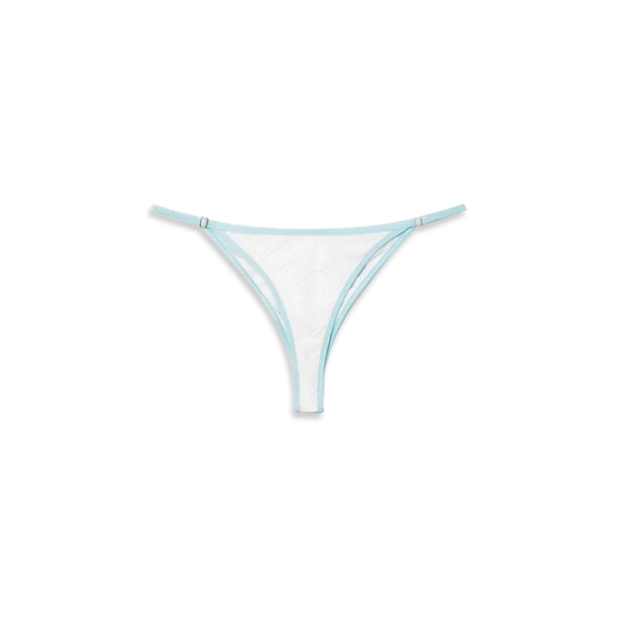 Bikinibottnar med jacquardmonogram Bikinibottnar med jacquardmonogram