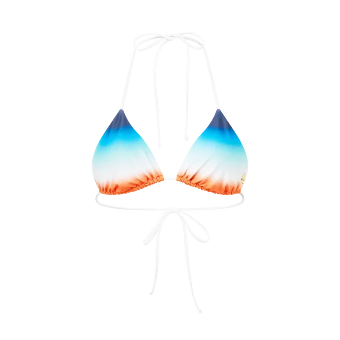 Bikinitopp med färgövergång