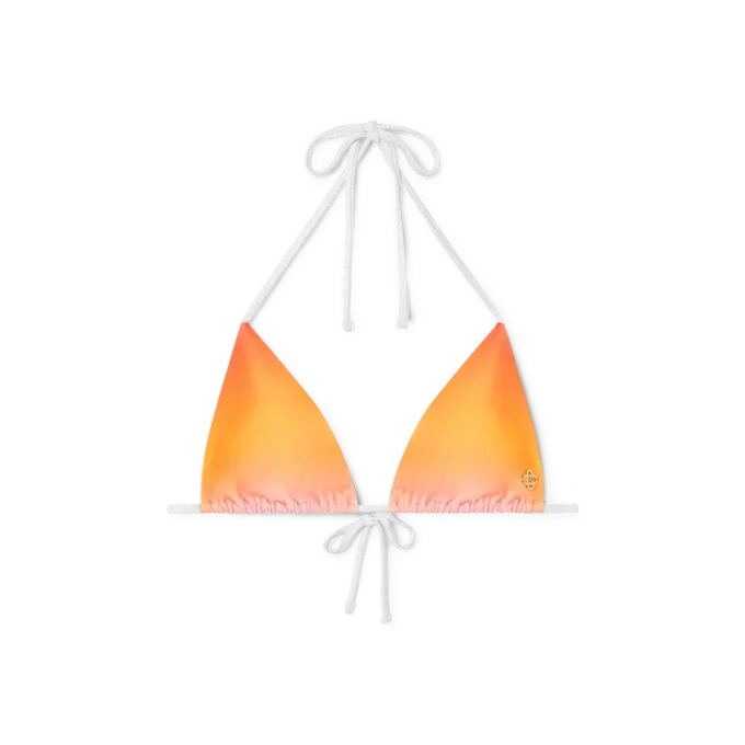 Bikinitopp med färgövergång