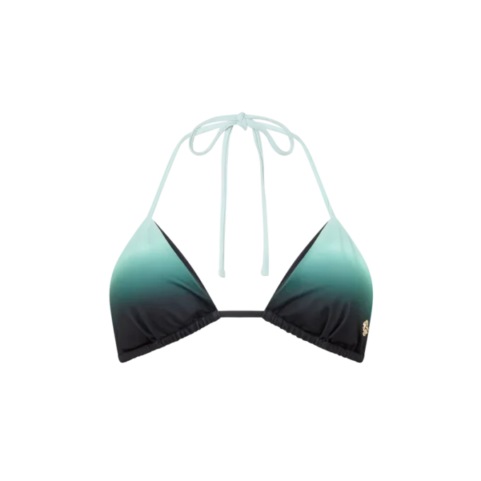 Bikinitopp med färgövergång