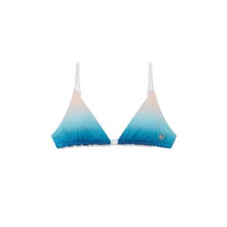 Bikinitopp med färgövergång