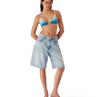 Bikinitopp med färgövergång