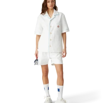 Blå Casa Square-strumpor