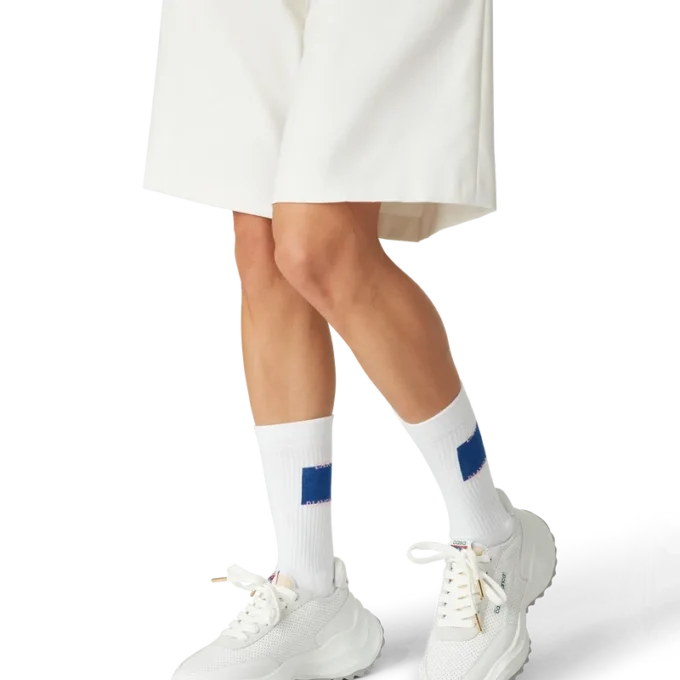 Blå Casa Square-strumpor