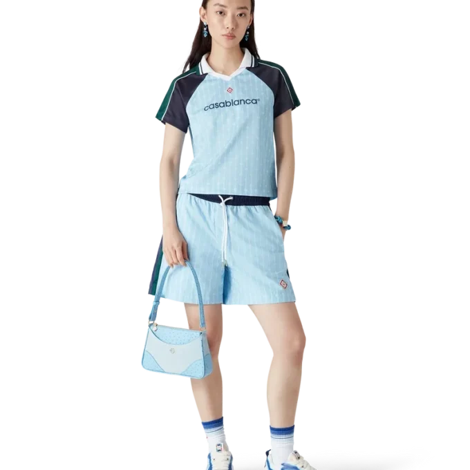 Blå Jeanne Pochette axelväska Blå Jeanne Pochette axelväska