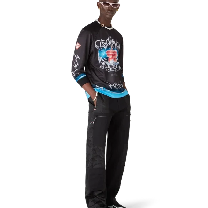 Blade fotbollströja med långa ärmar Blade fotbollströja med långa ärmar