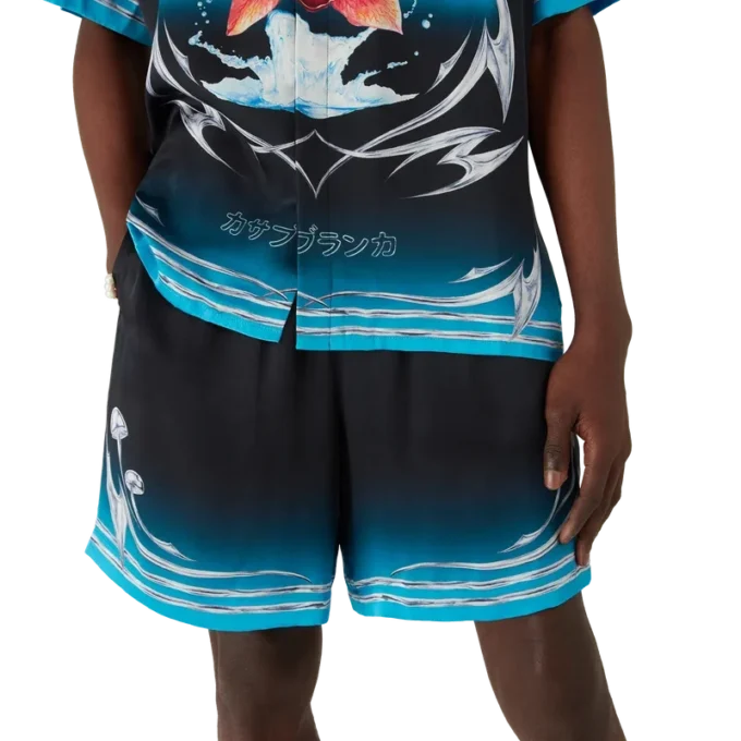 Blades shorts i silkesatin