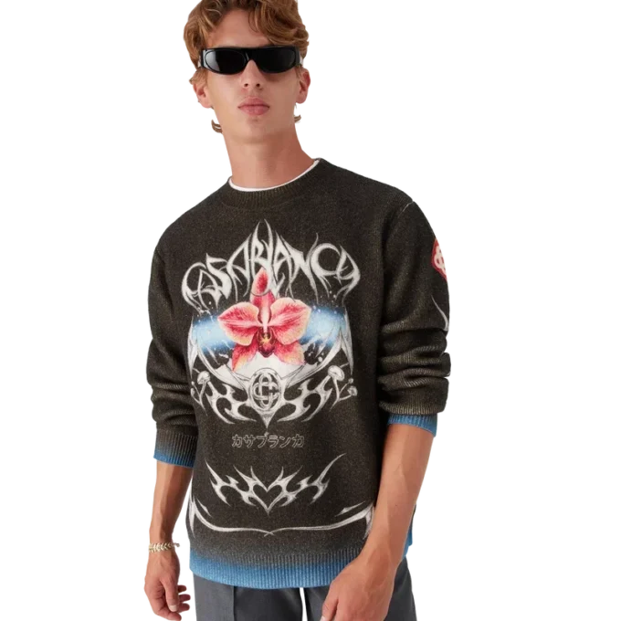 Blades tröja i kashmirblandning