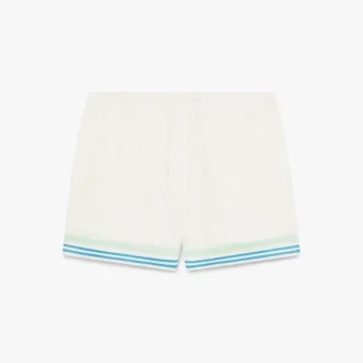 Blommiga Cc Smile-monogram-jacquard-silkeshorts