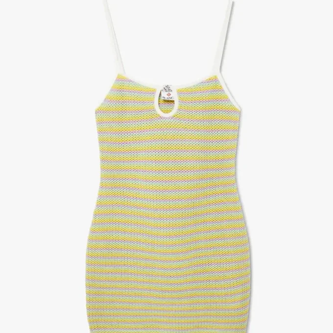 Bourgeois randig miniklänning