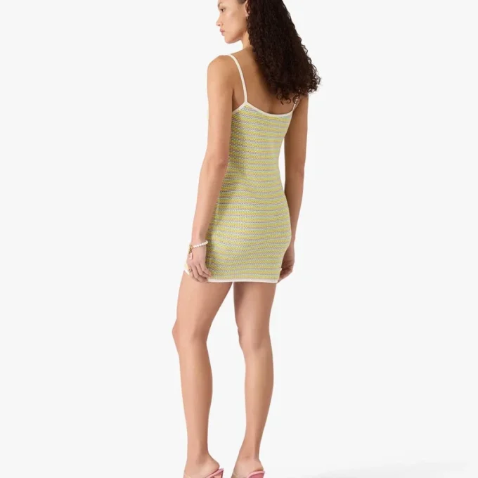 Bourgeois randig miniklänning