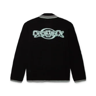 Broderad långärmad skjorta i bomullskrochet