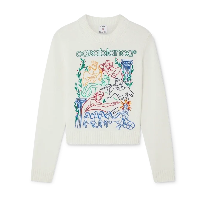 Broderad tröja Broderad tröja