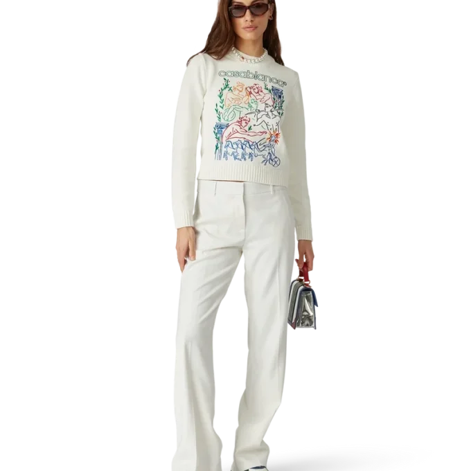 Broderad tröja Broderad tröja