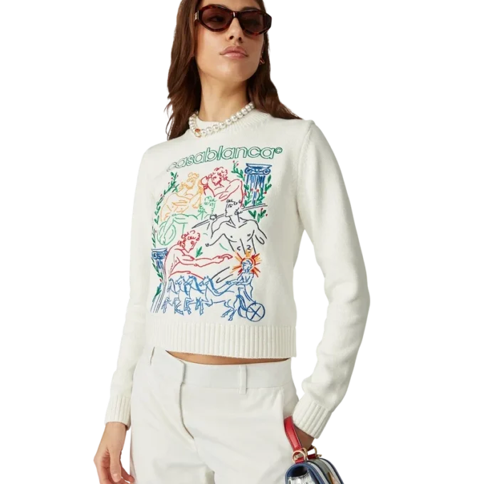 Broderad tröja Broderad tröja