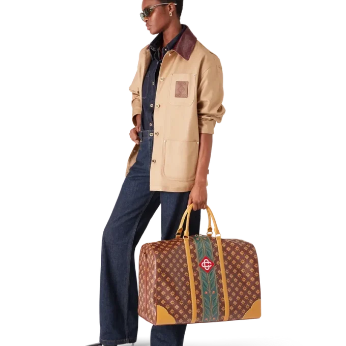 Brun Monogram Weekender Brun Monogram Weekender