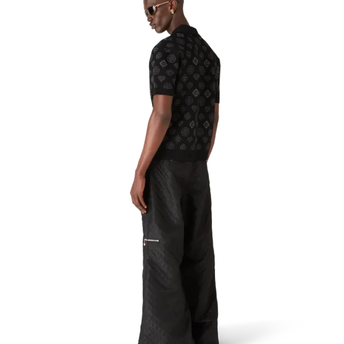 Cargobyxor i nylonjacquard