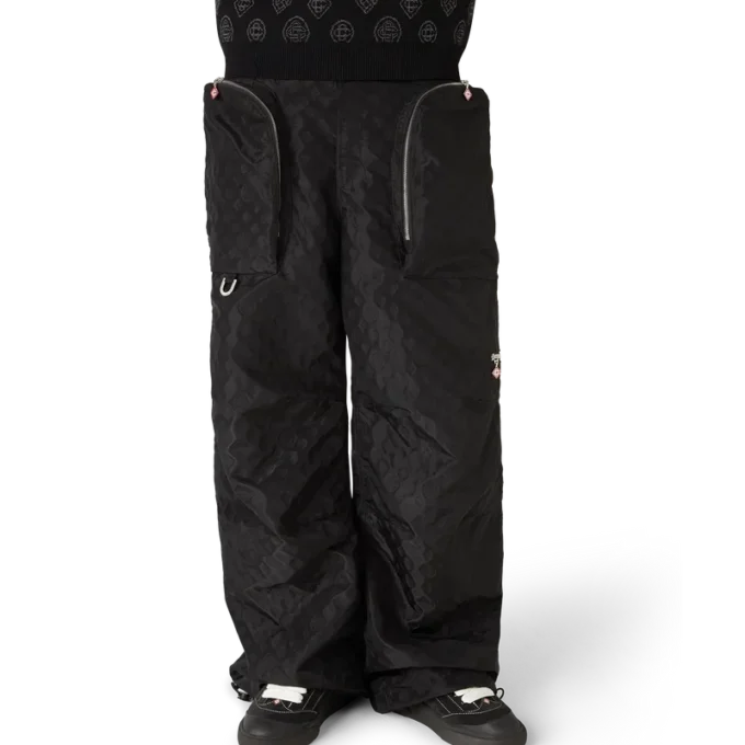 Cargobyxor i nylonjacquard