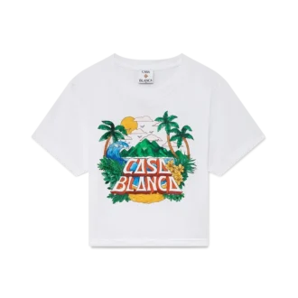 Casa Beach Wave kort T-shirt