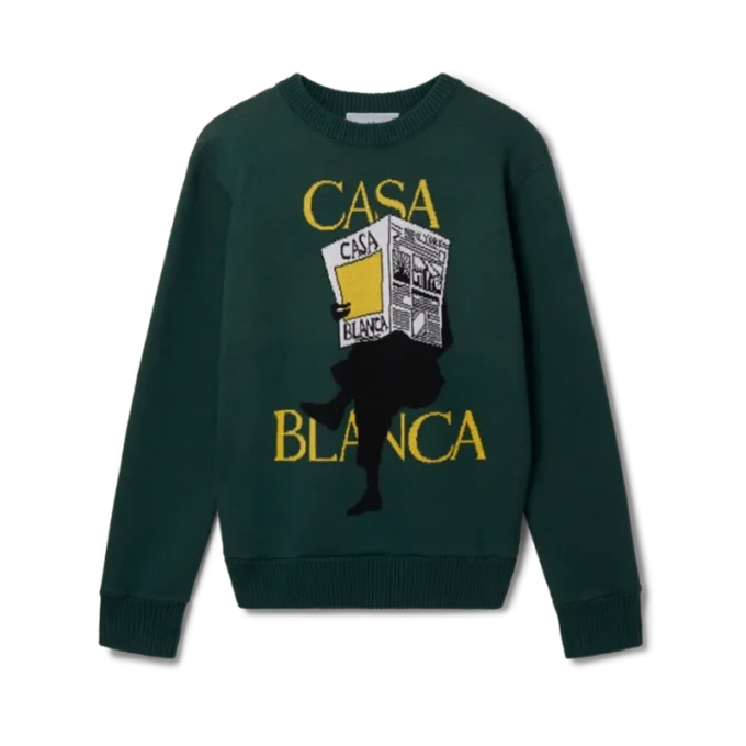 Casa Times Intarsia-tröja Casa Times Intarsia-tröja