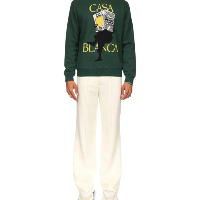 Casa Times Intarsia-tröja Casa Times Intarsia-tröja