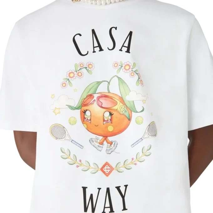 Casa Way Orange Mascot kortärmad T-shirt