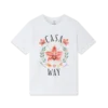 Casa Way Orchid Logo kortärmad T-shirt