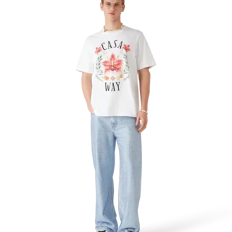 Casa Way Orchid Logo kortärmad T-shirt