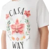 Casa Way Orchid Logo kortärmad T-shirt
