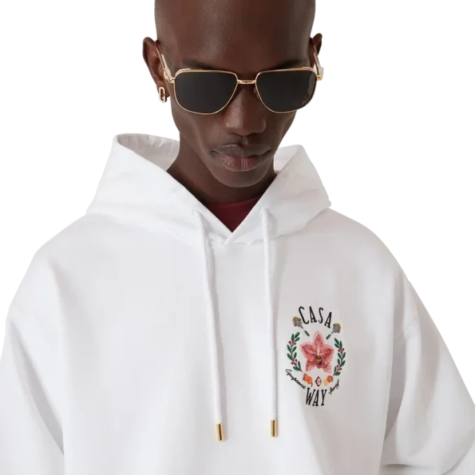 Casa Way Orchid-tröja med huva