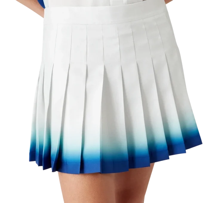 Casa Way Skate plisserad silkekjol