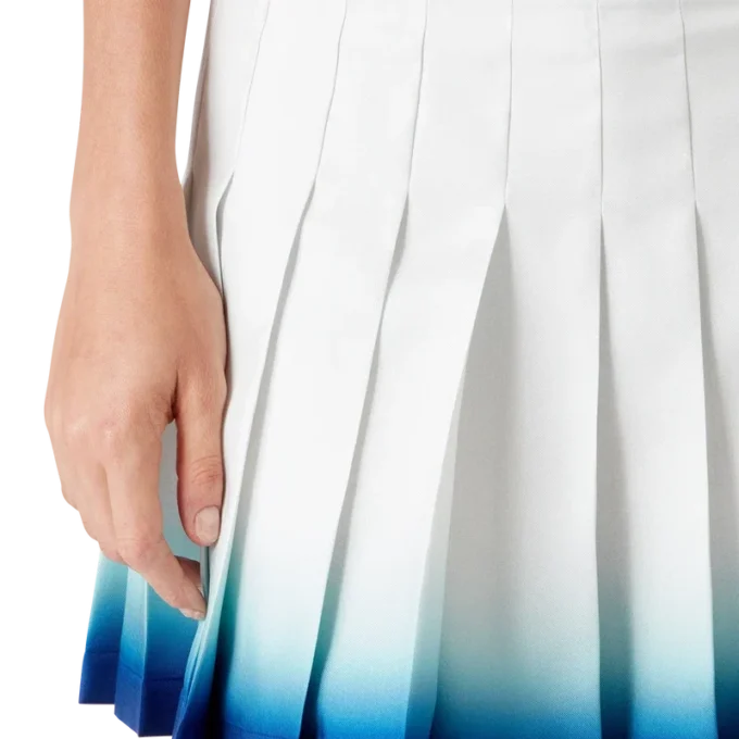 Casa Way Skate plisserad silkekjol